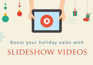 holiday slideshow video maker