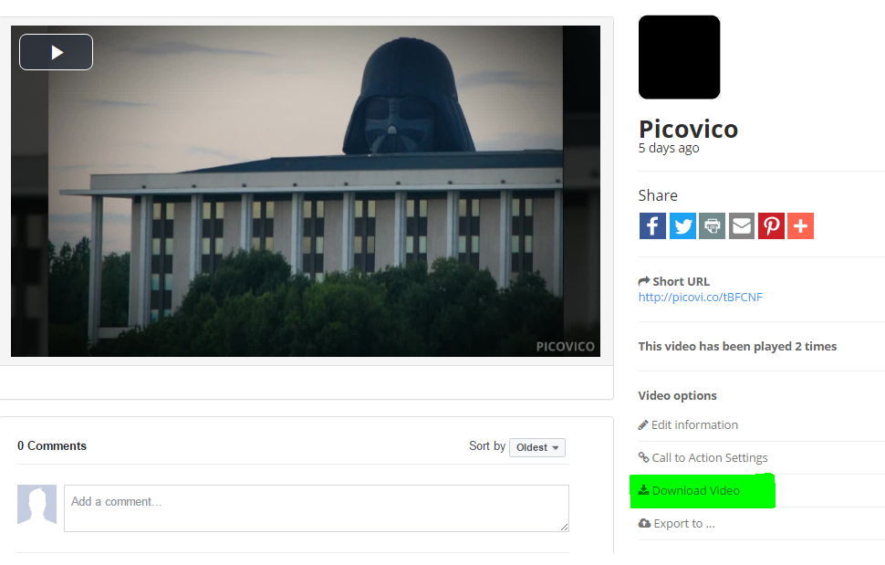 download picovico video