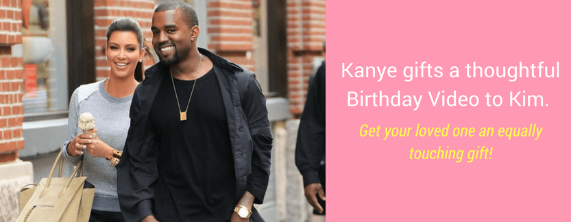 Kancye West Makes Birthday Video for Kim