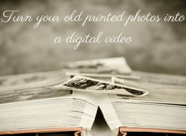 Turn your Old Photos into Digital Video