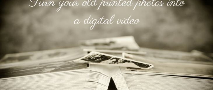 Turn your Old Photos into Digital Video