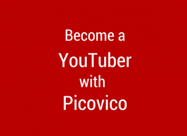 how to become a youtuber with Picovico