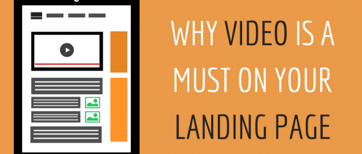 Why video is a must on the landing page of your website