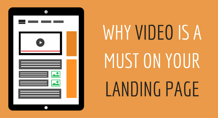 Why video is a must on the landing page of your website