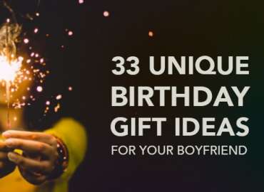 unique birthday gift ideas for boyfriend